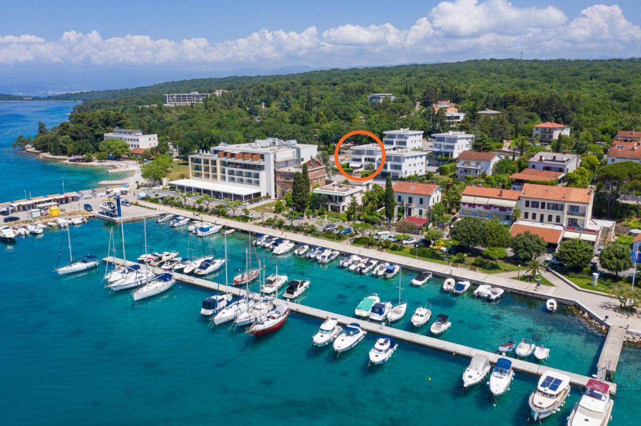 Waterfront Apartments Pia - Marija Malinska Bagian luar foto